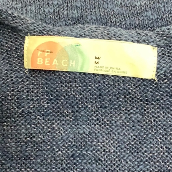 NWOT Free People Hamptons Tie-Front Knit Dress - Picture 9 of 9